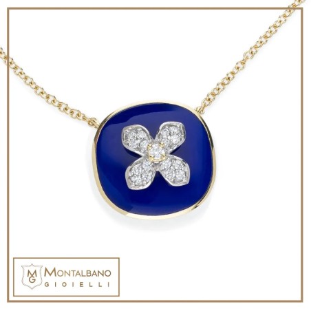 collana Allegra smalto fiore